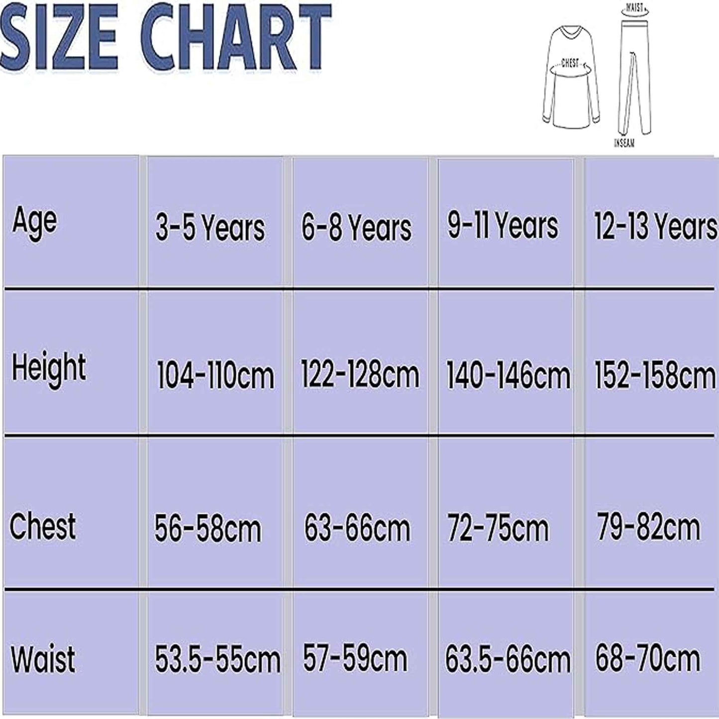 Kids Winter Thermal Underwear Set Boys Warm Long Sleeve Top and Pants Cosy Insulating Base Layer Sizes 3-13 Charcoal Black by Heatwave Thermalwear