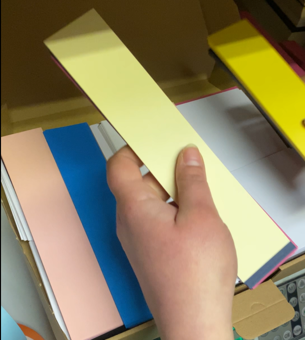 Mixed Card Offcut Pack – 2kg Recycled Card (230-300gsm, Free Delivery)