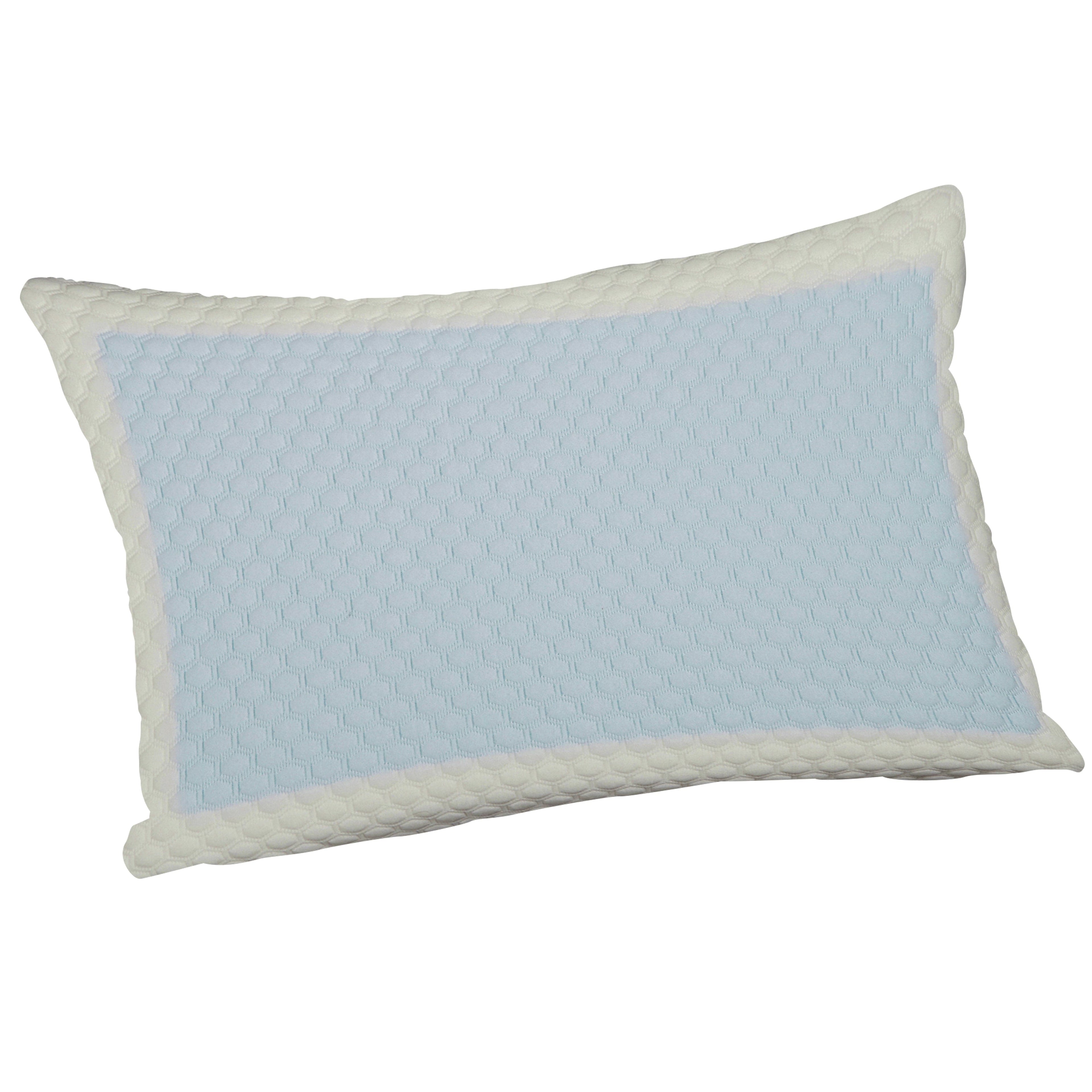 OLIVIA ROCCO Cooling Gel Memory Foam Pillow With Breathable Cover Orthopaedic Support