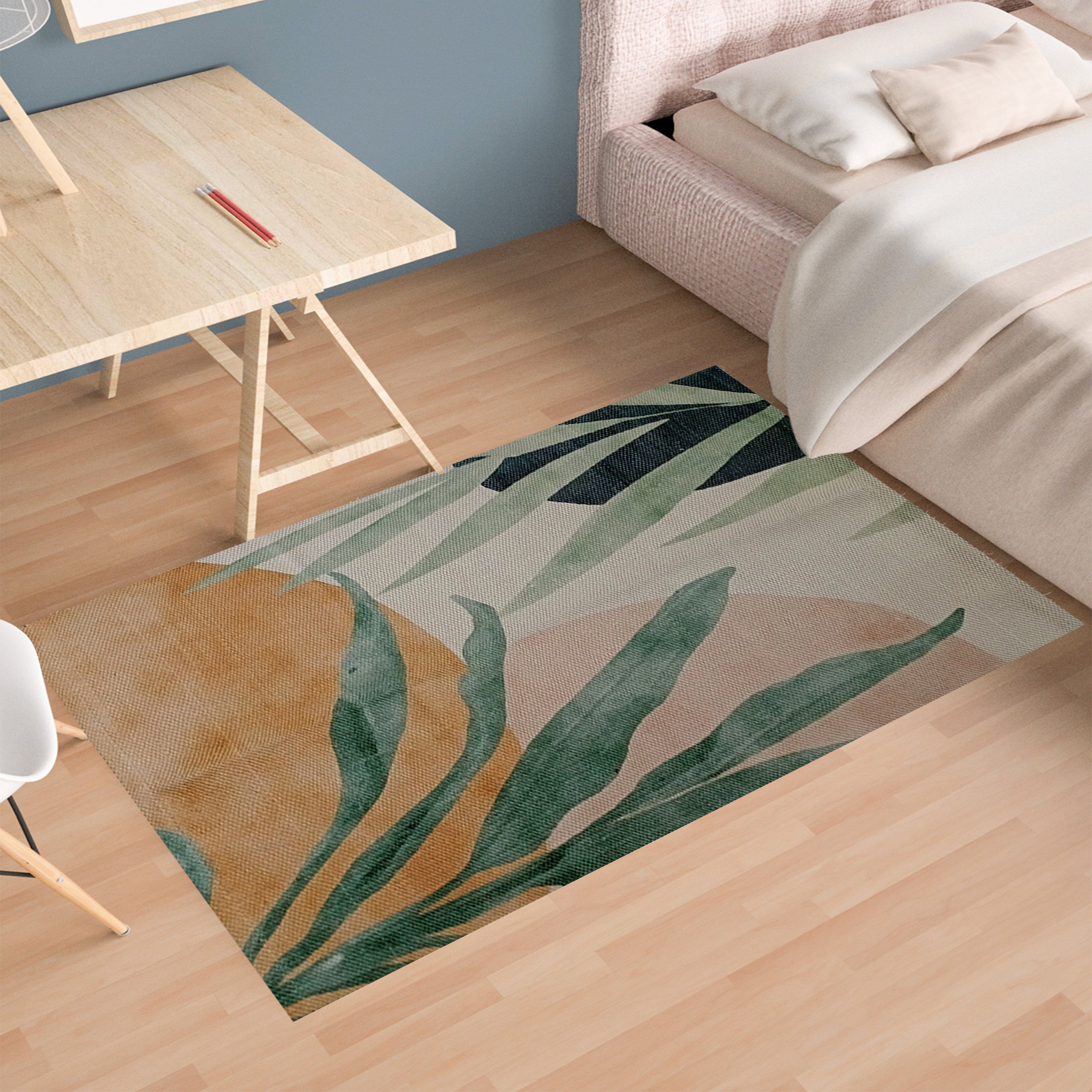 OLIVIA ROCCO Printed Rug Sabine Design Modern Non Slip Soft Durable Floor Rug for Living