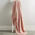 OLIVIA ROCCO Cotton Throw Super Soft Lightweight Eco Friendly Recycled Cotton For Sofa