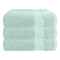 OLIVIA ROCCO Rhodes Towel Seafoam 100% Cotton Hotel Quality Soft Super Absorbent Hand