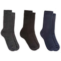Heatwave Thermalwear Mens Thermal Boot Socks Pack Of 3 UK Sizes 6 To 11 Heavy Duty Insulated 2.3 Tog For Hiking Cold Weather