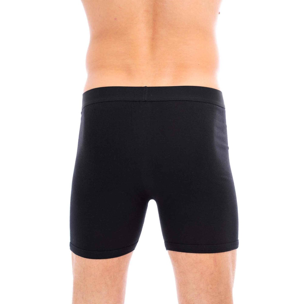 Sock Stack Men's Cotton Button Fly Boxer Shorts Pack Of 5 Breathable Stretch Gym Sports