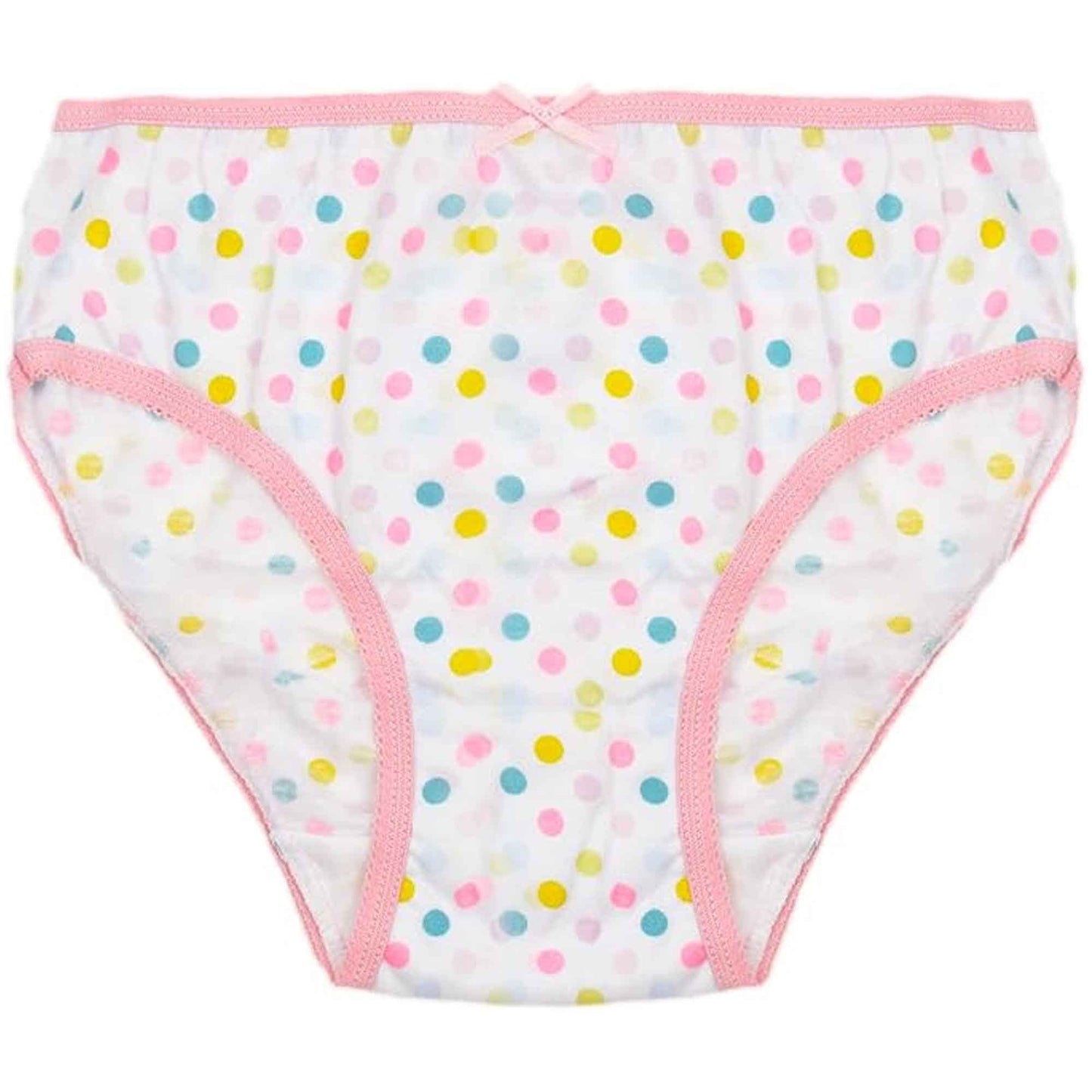 Pack of 7 Boys Briefs and Girls Knickers Cotton Blend Kids Underwear with Comfortable Waistband Assorted Colours and Patterns for Ages 2-8 Years by Daisy Dreamer