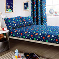OLIVIA ROCCO Space Explorer Kids Duvet Cover Set With Pillowcase 100% Microfibre Space Themed Bedding For Boys And Girls Bedroom Decor