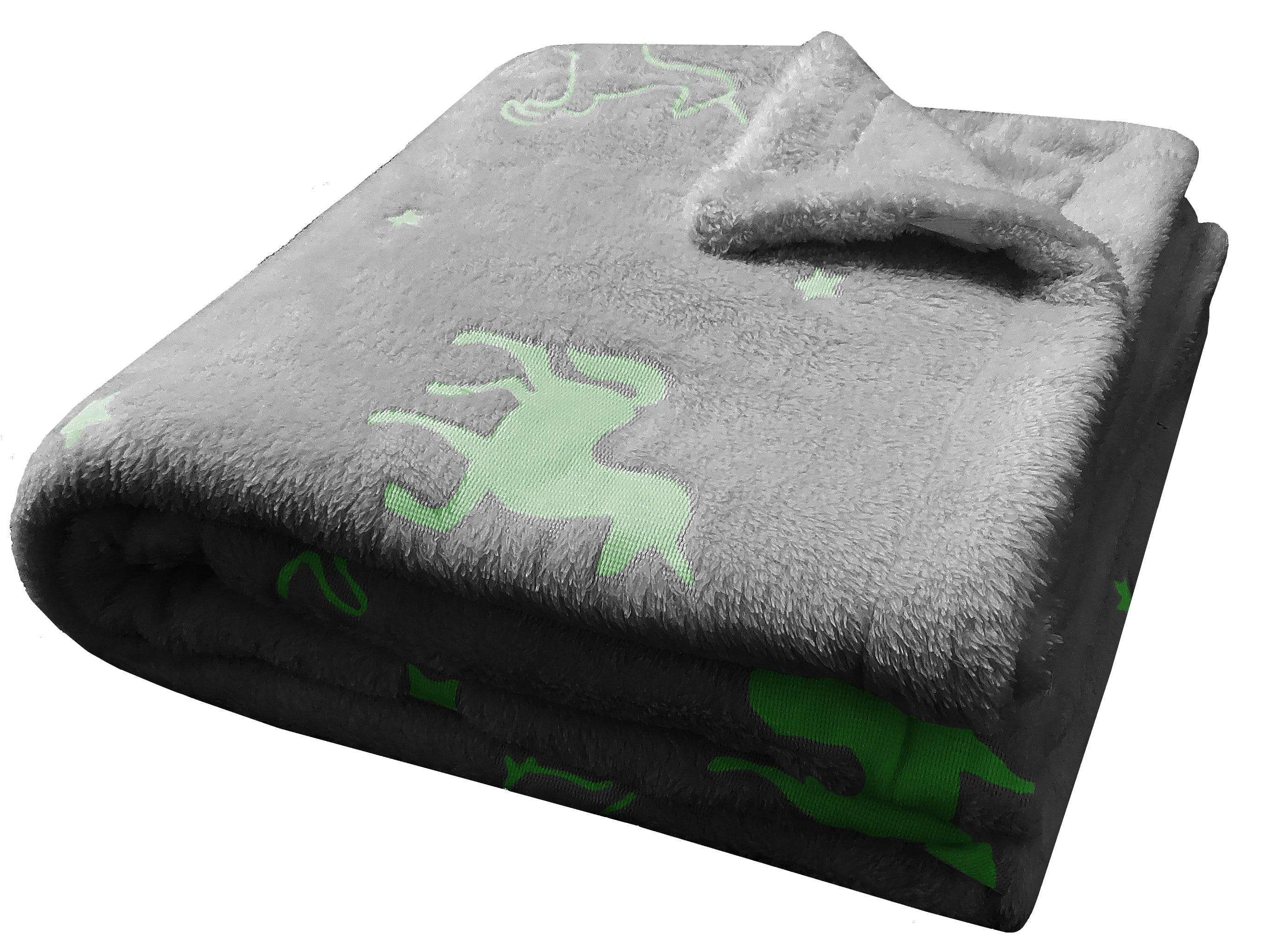 OLIVIA ROCCO Unicorn Glow In The Dark Teddy Duvet Set Pink For Kids OEKO-TEX Certified Soft Teddy Fleece Cozy Bedding Machine Washable