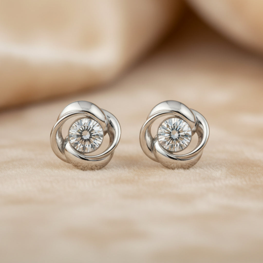 Women’s Silver Retro Earrings – Vintage Style Dangle Jewelry for Everyday & Party Wear