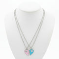 Honey Love Couple Pendant Necklace – Romantic Matching Jewelry Gift for Him & Her